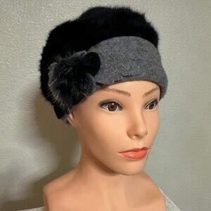 Faux fur hat